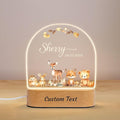 Personalized Baby Gifts for Kids Boys Girls, Custom Name LED Acrylic Plaque by Unknown