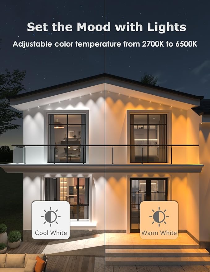 Permanent Outdoor Lights, 100ft - Image 5