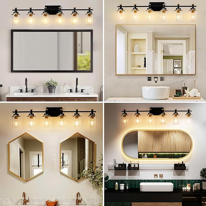 6 Bathroom Vanity Lights, Sconces Wall Lighting - Image 7