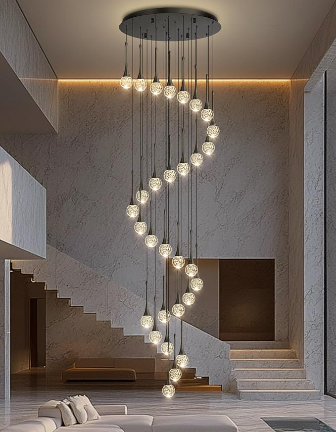 30 Light Modern Glam Crystal Chandelier - Image 5