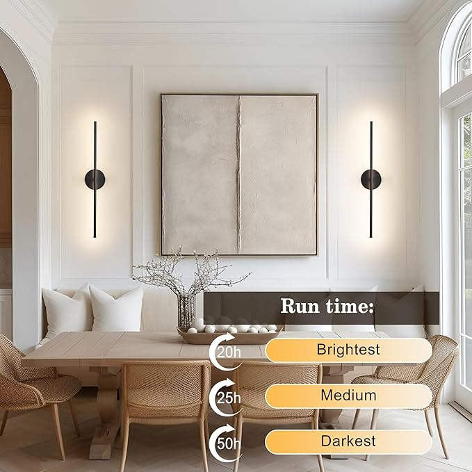Removable Battery Operated Wall Sconces - Image 4