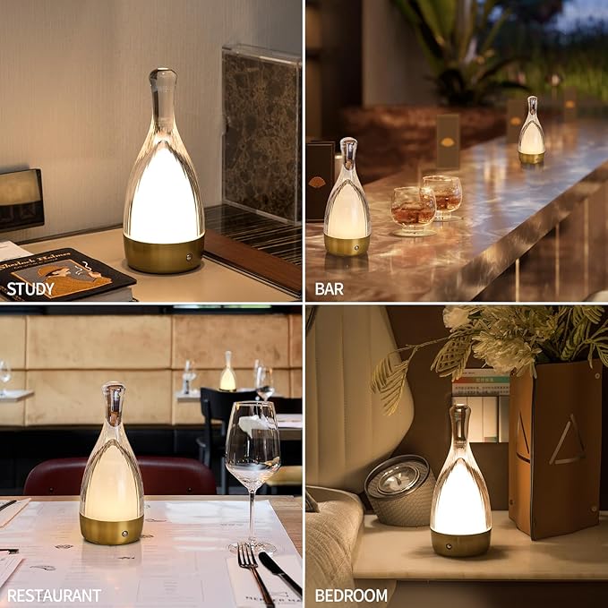 Table Lamp for Bedroom, Small Desk Lamp Dimmable 4 Gears:3000K/4000K/6000K/RGB - Image 7