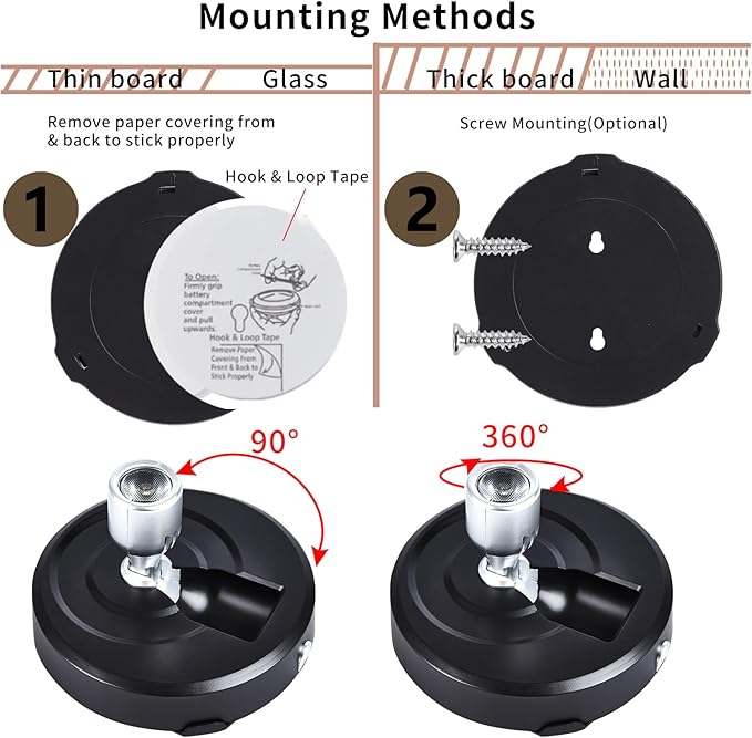 Wireless LED Spotlights 2-Pack Accent Lights - Image 4