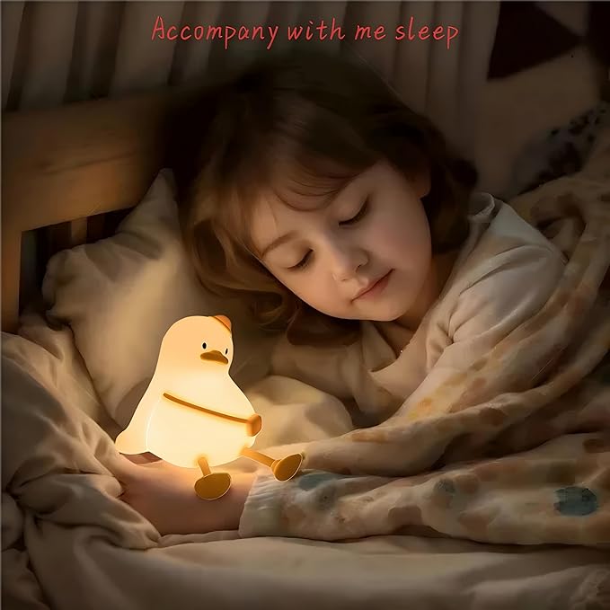 Duck Night Light for Kids, Cute baby Night Lamp, Cool Stuff, Soft Nightlight - Image 7