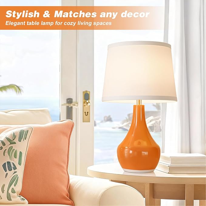Seealle Modern Ceramic Table Lamps - Image 2