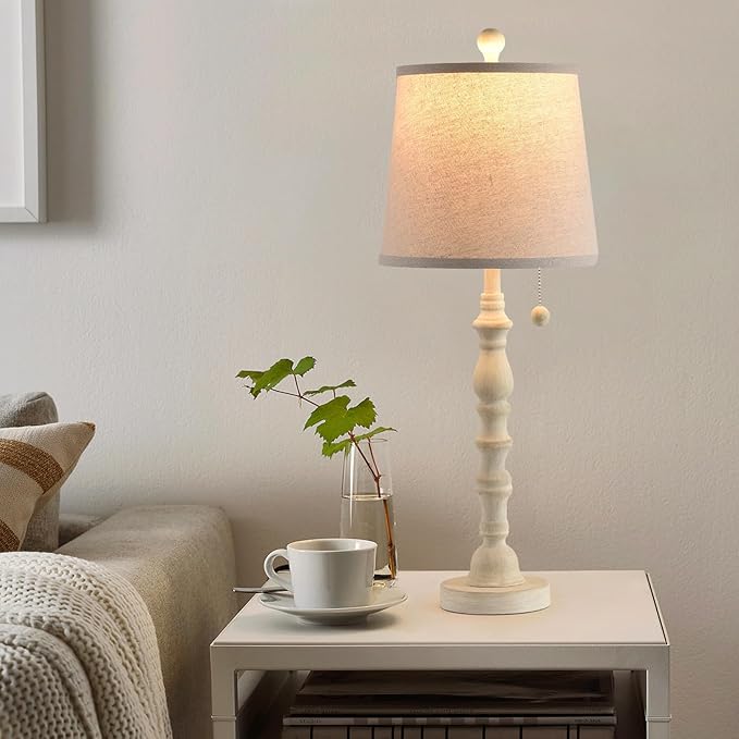 Terpsichore Lamps for Living Room Modern Farmhouse Table Lamp Bedside Reading by Terpsichore