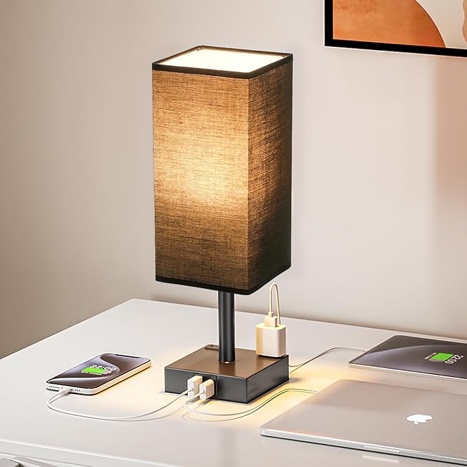 Touch Bedside Table Lamp for Nightstand - Image 3