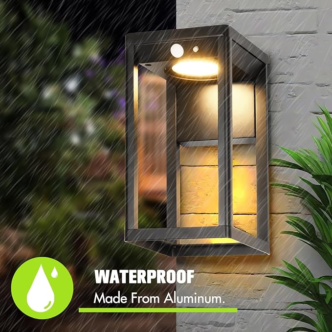 Solar Outdoor Wall Light with Motion Sensor - Image 4