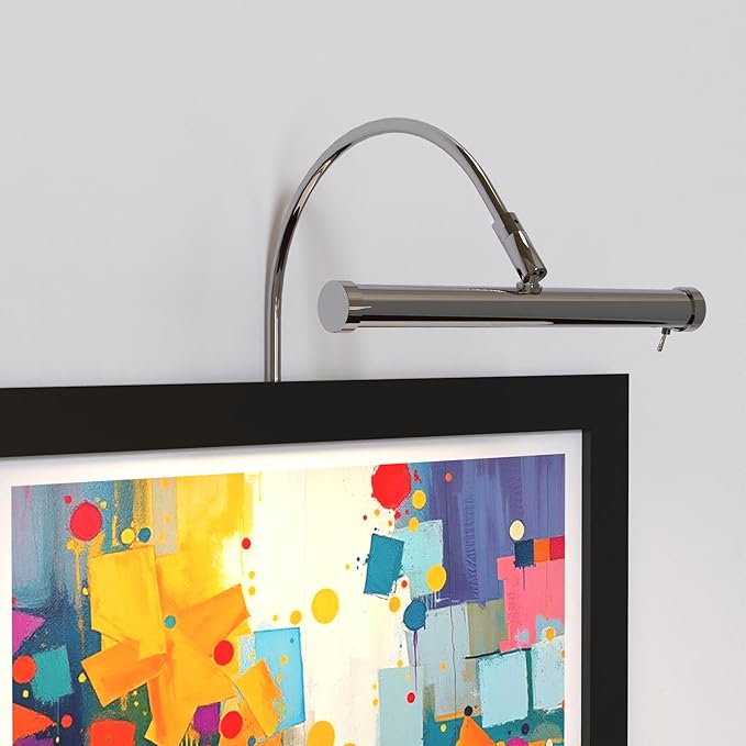 Cocoweb 9 Inch Tru-Slim Chrome Picture Light by Cocoweb