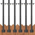 AILBTON 4 Pack Suspension Outdoor String Light Poles by AILBTON