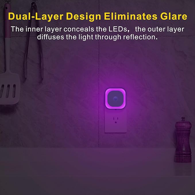 2 Pack Plug in Night Light - Image 5