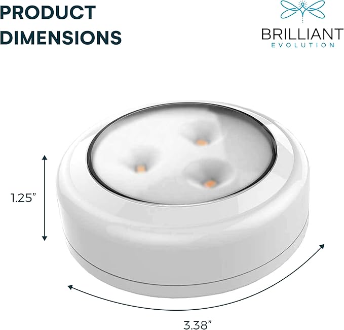 Brilliant Evolution Stick On Push Lights - Image 3