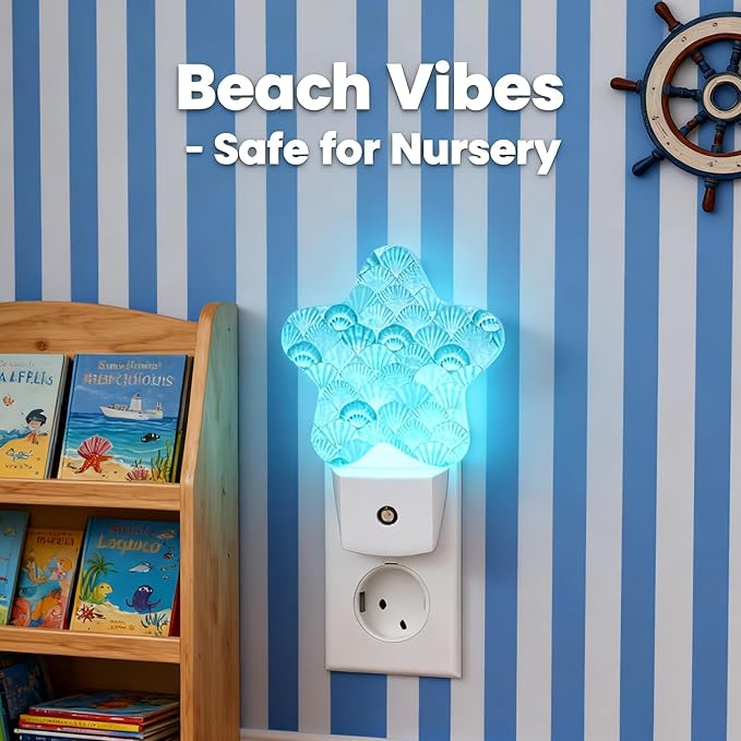 Night Light Plug-in into Wall Dusk to Dawn Smart Sensor White Led Nightlight - Image 2