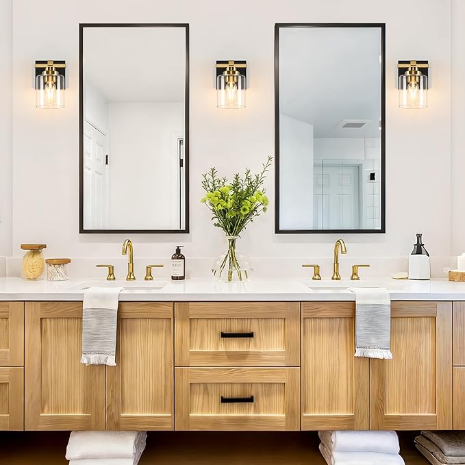 1 Light Modern Bathroom Light Fixtures Over Mirror, E26 Socket - Image 2