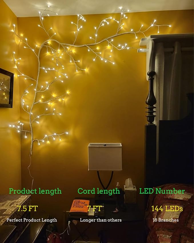 2PCS Enchanted Willow Vine Lights - Image 4