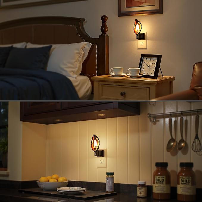 Briignite Agate Night Lights Plug into Wall, Dimmable Night Lights - Image 6