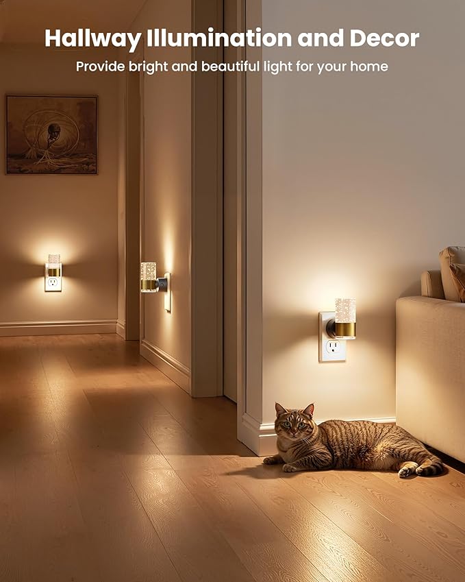 VOLISUN LED Night Lights Plug into Wall, Dimmable Night Light 3 CCT & 5 - Image 4
