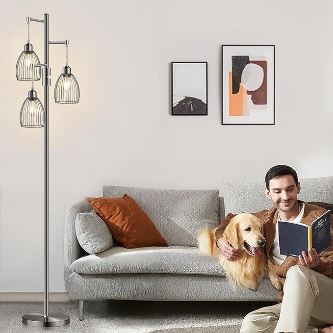 Dimmable Floor Lamp, Industrial Floor Lamps - Image 6