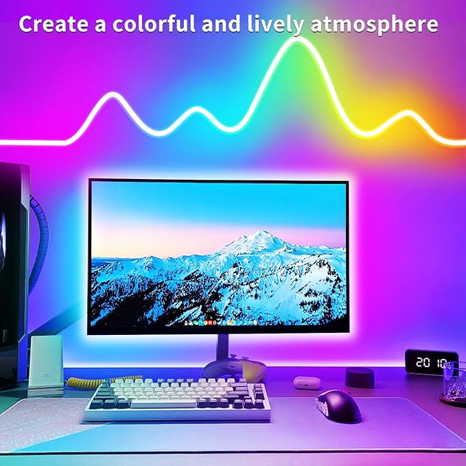 100FT RGB LED neon Rope Lights LED neon Lights - Image 4