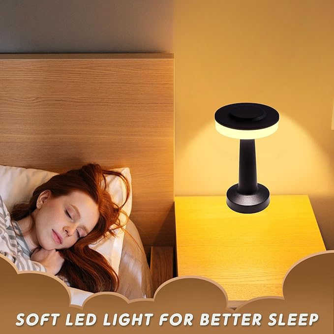 Riakrum 4 Pcs LED Portable Cordless Table Lamp - Image 5