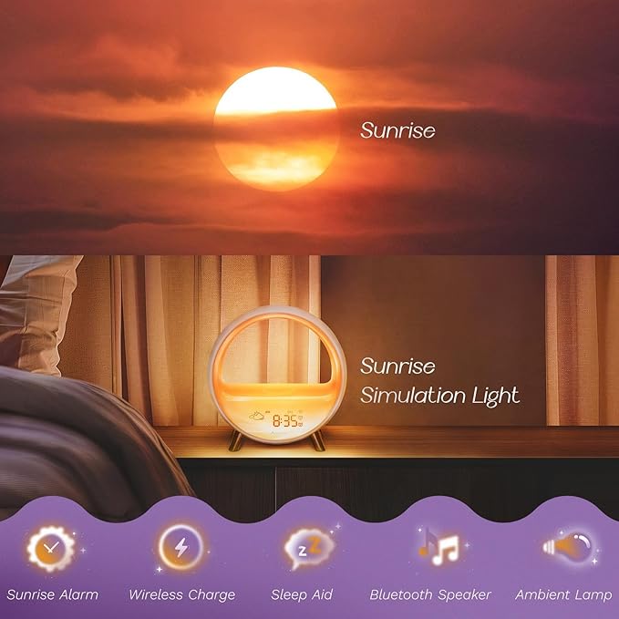 Dekala 5G Arches Gradual Sunrise Alarm Clock - Image 2