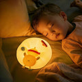 Duck Night Light for Kids, 7 Colors LED Nursery Lamp Dimmable & Rechargeable by AuroraNiteBeam