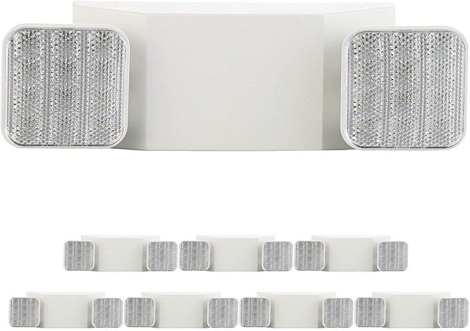 8 Pack LED Emergency Exit Lighting Fixtures by EXITLUX