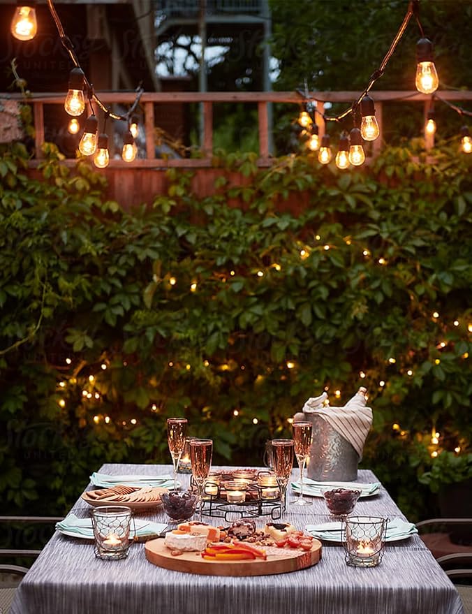 Svater Outdoor String Lights Led 105FT, Commercial Grade Patio Light - Image 7