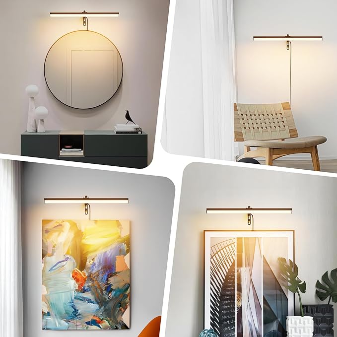 Black LED Picture Light Plug in, 15.75 Inches Art Light - Image 7