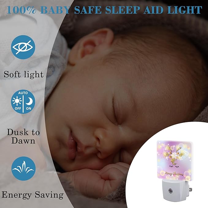 Cute Merry Christmas Deer Night Light - Image 4