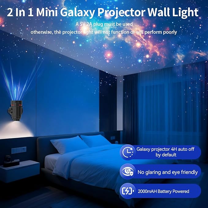 Star Light Projector Starry Night Light, Planetarium Galaxy Projector - Image 6
