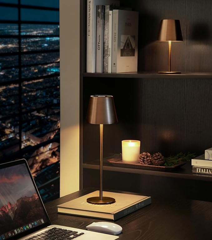 3 Pack Cordless Table Lamp, Portable Battery Operated Lamp - Image 2