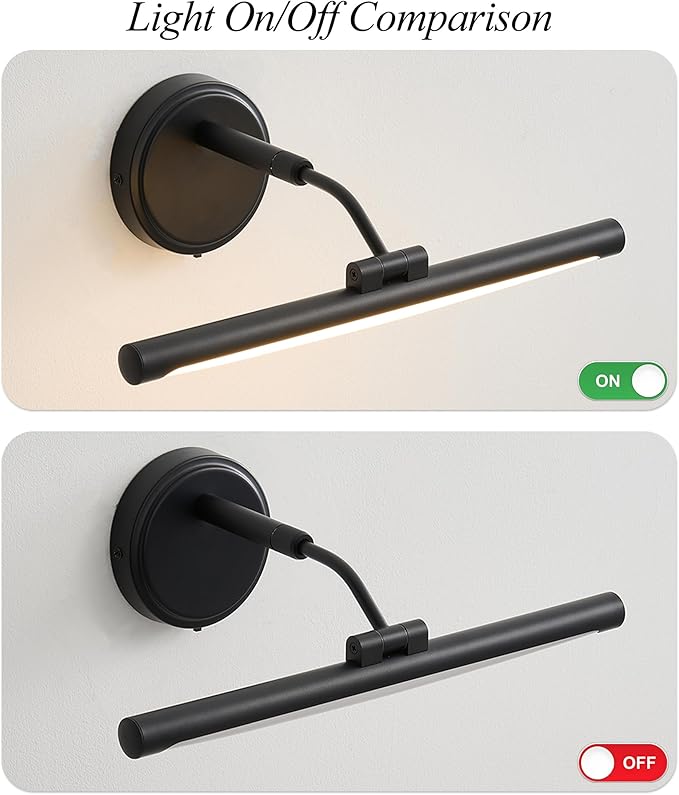 Hardwired Picture Lights For Wall, Led Art Light For Painting, Modern Metal - Image 6