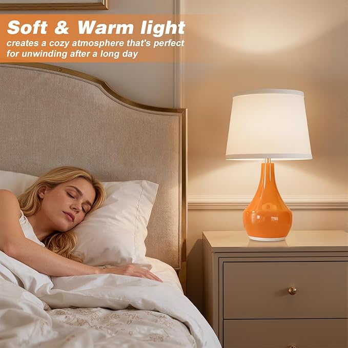 Seealle Modern Ceramic Table Lamps - Image 3