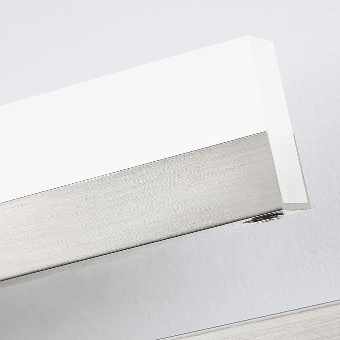 PRESDE 24 Inch LED Vanity Light Brushed Nickel Bathroom Light Fixtures Over - Image 8