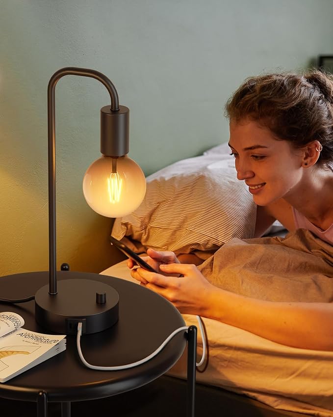 ONEWISH Industrial Table Lamp - Image 5