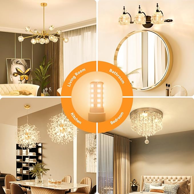 TJOY 24 Pack Dimmable G9 LED Bulb 4W Equivalent 40 Watt, 2700K Soft Warm White - Image 6