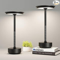 2 Pack Cordless Table Lamp, LED Rechargeable Table Light by JONEMO