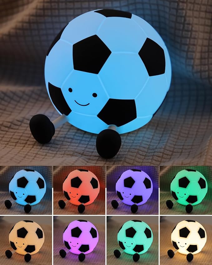 YISUN Soccer Silicone Night Light - Image 4