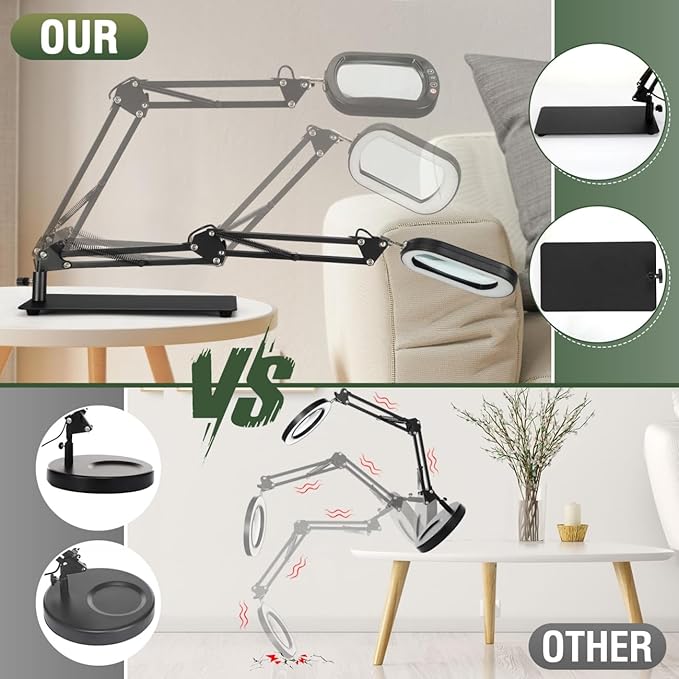 Veemagni 10X Magnifying Glass - Image 5