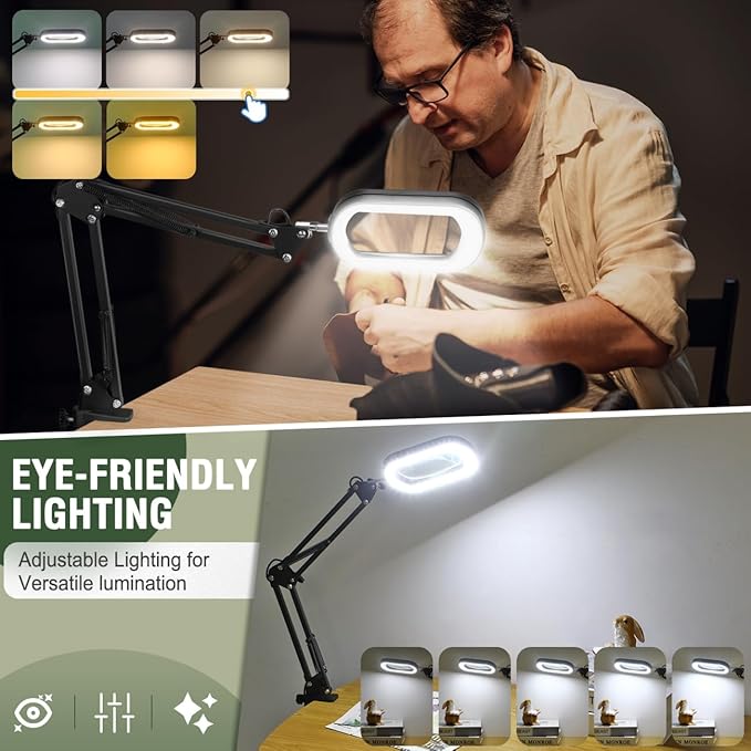 Veemagni 10X Magnifying Glass - Image 3