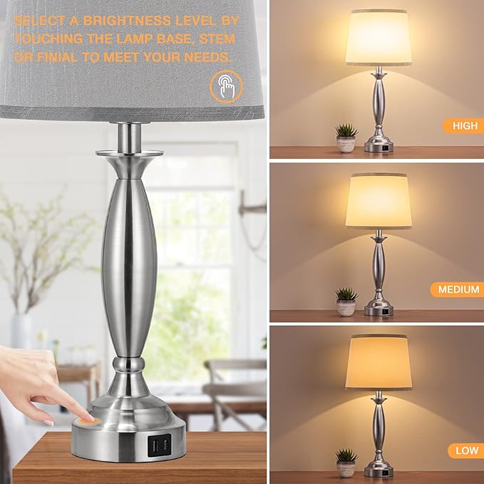 Seealle Lamps for Bedrooms - Image 4