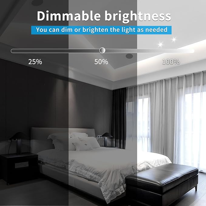 COB LED Strip Lights 6000K 65.6ft DC 24V Dimmable White Flexible LED Tape Light - Image 5
