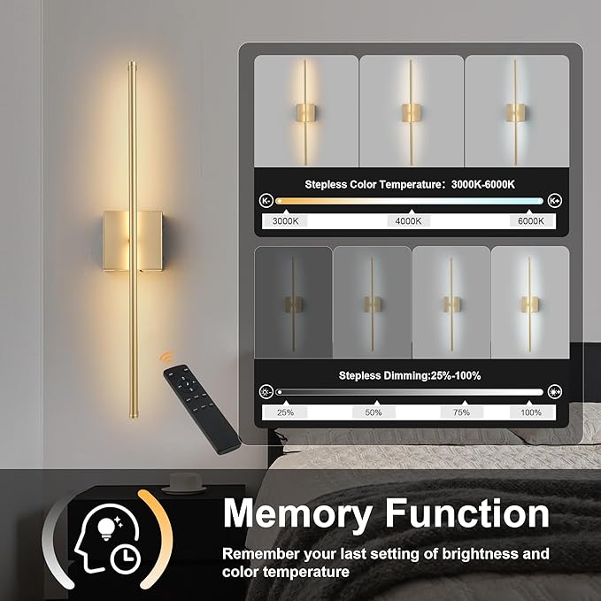 Removable Battery Operated Wall Sconces - Image 7