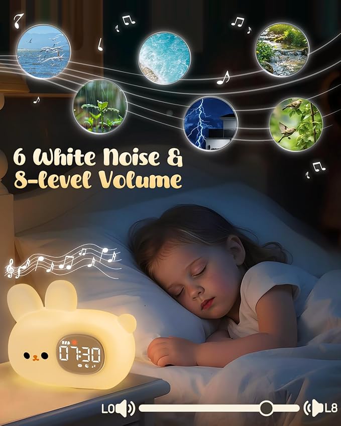 Bunny Alarm Clock for Kids - Image 4
