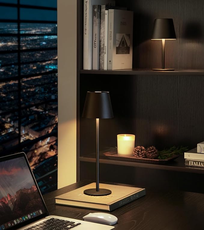 Cordless Table Lamp, Portable Battery Operated Lamp - Image 2