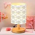 VIHOSE Blue Hydrangea Kids Table Lamp by VIHOSE