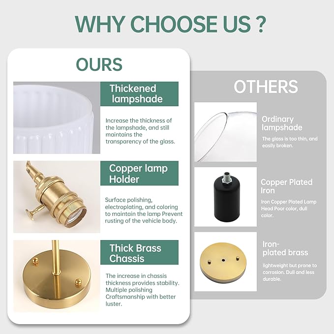 Battery Operated Wall Sconce - Image 9