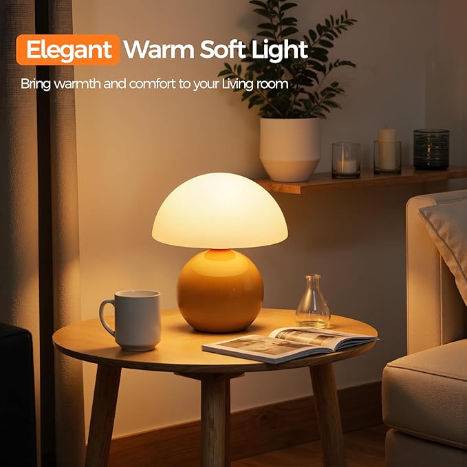 NIORSUN Mushroom Lamp Table Lamp - Image 9