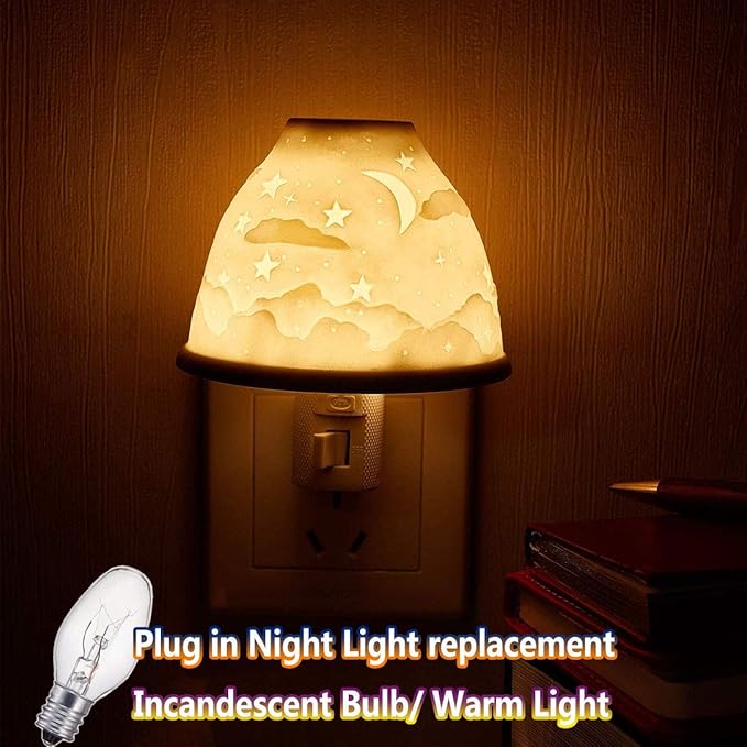 7 Watt Night Light Bulbs and Salt Lamps Replacement Bulbs, C7/7 Watt/120 V/45 - Image 3